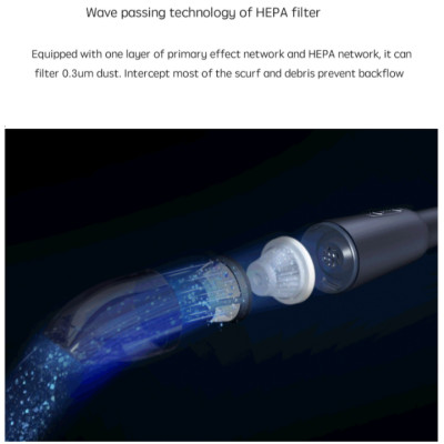 Máy hút bụi cầm tay không dây Morphy Richards MR3936, công suất 70W, trang bị bộ lọc HEPA thanh lọc, khử mùi- Hàng chính hãng