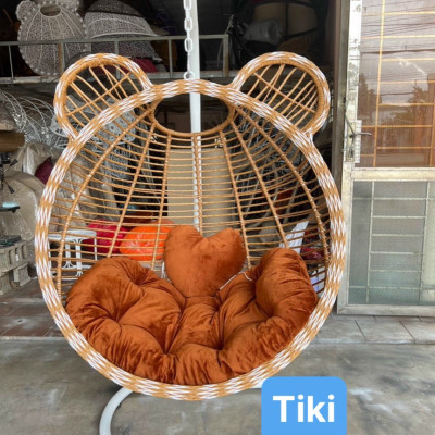 Xích đu Tai Gấu Juno Sofa kèm nệm nhiều màu 