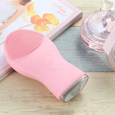 Máy rửa mặt mini massage tích hợp sóng âm HT SYS -TL703 - Facial Cleansing & Massaging Device - Massage - Làm Sạch Sâu - Tẩy Tế Bào Chết - Nâng Cơ Kháng Khuẩn