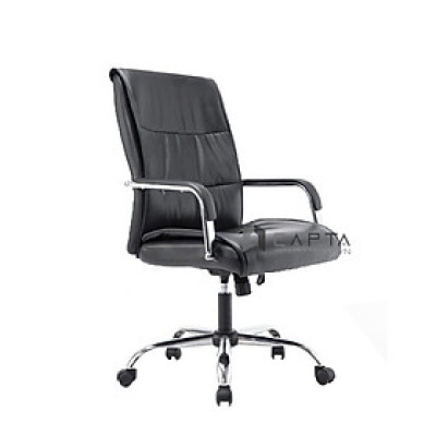 Ghế nhân viên lưng trung nệm simili cao cấp CE4422-P Nội thất Capta