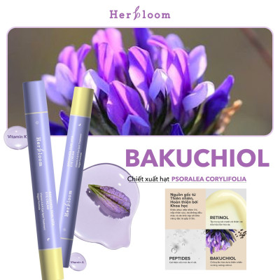 Kem Mắt Herbloom Chống Quầng Thâm Bakuchiol Dual Vita Eye Cream 2in1 (ngày & đêm) 16ML