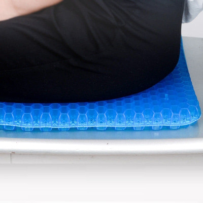 Nệm ngồi 3D thông minh  silicon  lưới tổ ong , co giản đàn hồi cao  , êm , thoáng khí   ,ngăn ngừa mồ hôi ,chống trơn trượt ,không biến dạng ,không thấm nước