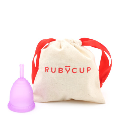 Cốc Nguyệt San Ruby Cup Anh Màu Tím - Độ Mềm Phù Hợp Phụ Nữ Việt - Vật liệu 100% Sillicon Y Tế Đạt Tiêu Chuẩn FDA – Hàng Chính Hãng Thương Hiệu Được Yêu Thích Tại Anh Và Hơn 36 Quốc Gia - Ruby Cup Purple