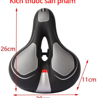 [Chính hãng miDoctor] Yên xe đạp thể thao, Yên xe đạp thể thao êm ái thoáng khí dễ lắp đặt - Đệm Yên xe địa hình thể thao chuyên dụng
