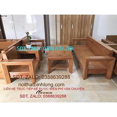 Bộ ghế đối gỗ gõ đỏ BG159