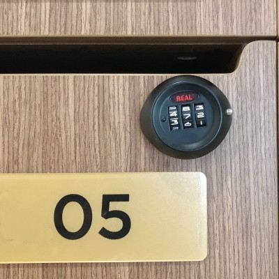 RL9047-10 Khóa tủ, khóa hòm thư mật mã REAL 3 codes dài 36.6mm