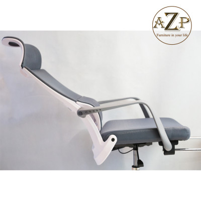 Siêu Phẩm Độc Quyền Ghế Thông Minh Dành cho Sếp, Ghế Giám Đốc, Ghế Văn Phòng AZP FURNITURE Ergonomic AZP-9742-XAM Ngả Nằm kèm Gác Chân