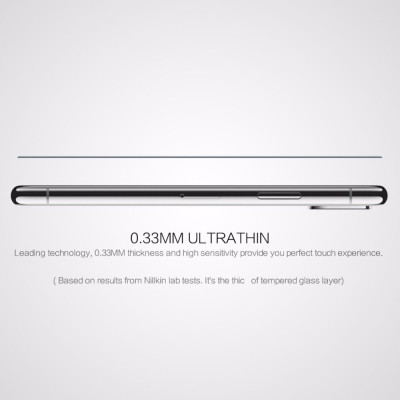 Miếng dán cường lực 3D full màn hình cho iPhone Xs Max / iPhone 11 Pro Max hiệu Nillkin Amazing CP+ Pro ( Mỏng 0.3mm, Kính ACC Japan, Chống Lóa, Hạn Chế Vân Tay) - Hàng chính hãng