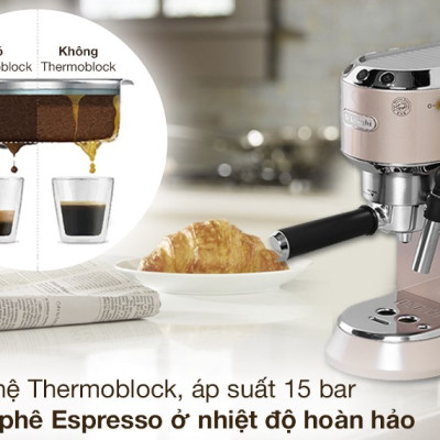Máy pha cafe Delonghi EC785.BG - Hàng chính hãng