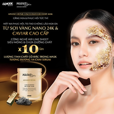 Mặt nạ tinh chất cô đặc tái sinh tế bào phục hồi da CONCENTRATED RECOVERY MASK DAMODE 2 cái dùng thử