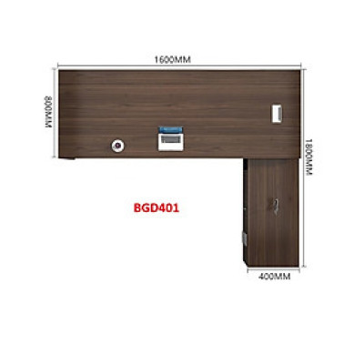 Bàn giám đốc gỗ MDF đơn giản , phong cách hiện đại BGD401 - NỘI THẤT LẮP RÁP VIENDONGADV