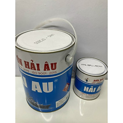 Sơn Epoxy Hải Âu màu vàng EP655 5L/Bộ