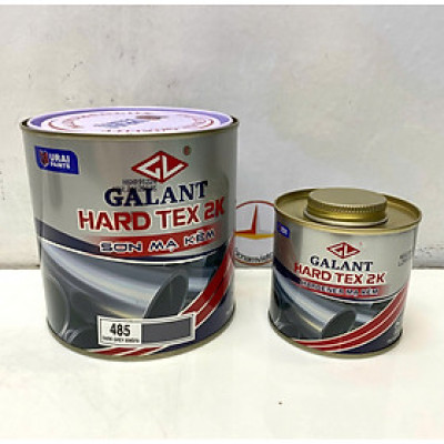 Sơn sắt mạ kẽm không cần lót Hard Tex 2K màu xám Xingfa 485 1L