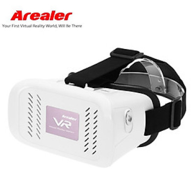 Kính thực tế ảo Arealer VR 3D DIY w / Công tắc từ tính gắn trên đầu