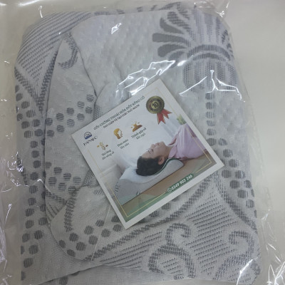 COMBO gối kê chống thoái hóa đốt sống cổ và gối kê lưng chống thoát vị đĩa đệm CHÍNH HÃNG - BẢO HÀNH 12 tháng