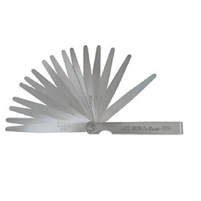 Thước căn lá chính xác 32 lá 0.03 - 1 mm dài 100mm Ega Master 65570