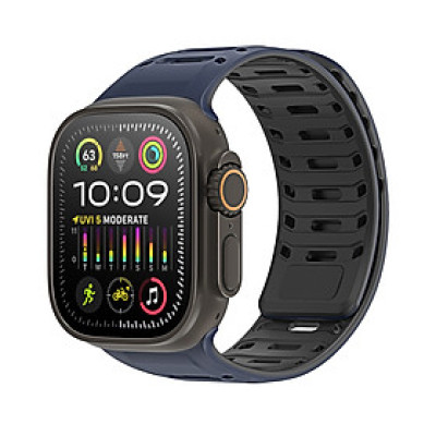 Dây Đeo Thể Thao Dành Cho Apple Watch Ultra, Apple Watch Series, CS Series Magnetic Silicone, Nam Châm Từ Tính Size 44/45/46/49mm_ Hàng Chính Hãng