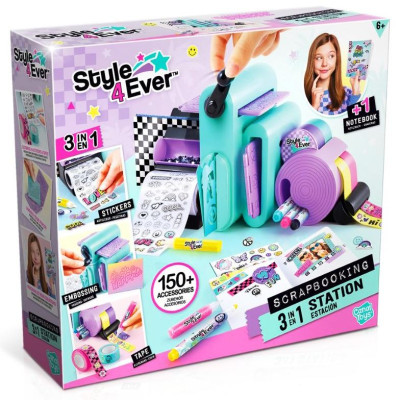 Đồ Chơi Dụng Cụ Trang Trí Sổ 3 Trong 1 - Style 4 Ever OFG275