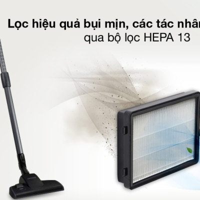 Máy Hút Bụi Samsung Không Dùng Túi Rambo VCC8836V36 (2200W)- Hàng Chính Hãng