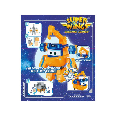 Đồ Chơi Robot Biến Hình Cỡ Lớn - Marty Mạnh Mẽ - Super Wings YW780234