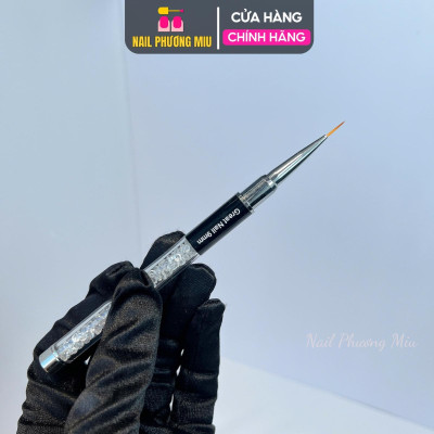 Cọ Nét Cán Đá Cao Cấp Great Nail Size 7mm, 9mm, 11mm B281, Cọ Vẽ Đường Nét Siêu Mảnh Làm Nail Trang Trí Móng