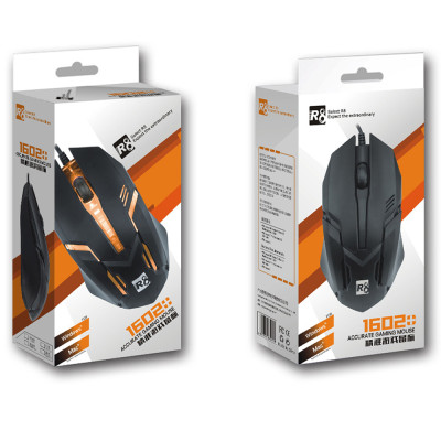 Chuột Chuyên Game R8 1602 Đèn Led Đa Màu + Tặng Kèm Bộ Vệ Sinh - HÀNG NHẬP KHẨU