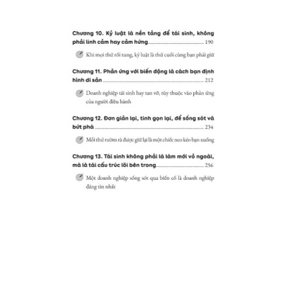 Sách Tái sinh doanh nghiệp Cách người chủ vực dậy từ khủng hoảng và xây lại hệ thống bền hơn, Brian Tracy