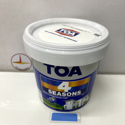 Sơn phào chỉ trong và ngoài nhà Toa 4 Seasons Tropic Shield màu B- 7327 _1L