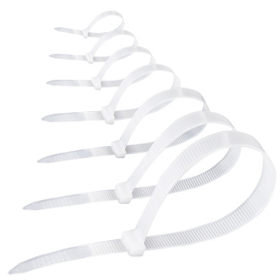 Túi 100 sợi dây rút nhựa trắng Nylon66 TOTAL THTCT1001 (2.5*100mm), THTCT15025 (2.5*150mm) và THTCT2001 (3.6*200mm)