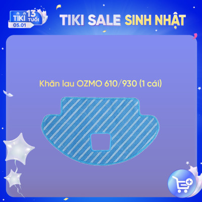 Khăn lau robot Ecovacs deebot ozmo 610/ 930 ( 1 cái ) - Hàng Chính Hãng