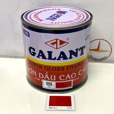 Sơn dầu Galant màu Red 505 _ 0.8L