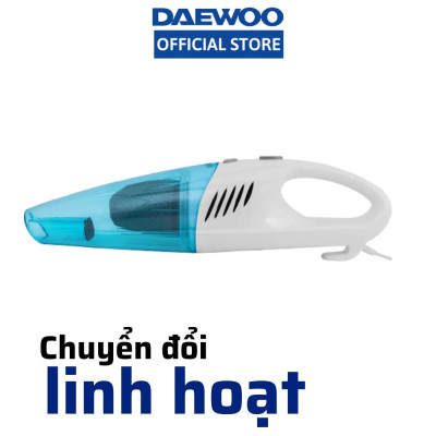 Máy hút bụi Daewoo DWX-E620P (Blue) công suất 600W mạnh mẽ và bền bỉ - Hàng chính hãng