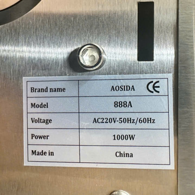 Máy ép dầu thực vật gia đình AOSIDA 888A Thương hiệu Anh Quốc 750W-1000W, ép 3-6kg/giờ - Hàng Nhập Khẩu, Bảo Hành 1 Năm