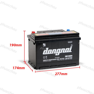 Ắc Quy Dong Nai CMF DIN66 (12V66Ah)