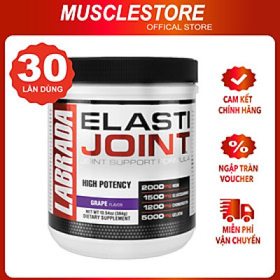 Labrada ELASTIJOINT (30 Lần Dùng), Bổ Sung Glucosamine Chondroitin, Hỗ Trợ Xương Khớp, Giảm Đau Khớp