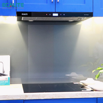 Máy Hút Mùi Âm Tủ H-Series Ecalite EH-AT60LCD - Kính Đen -  Điều Khiển Cảm Ứng 3 Tốc Độ - Màn Hình LCD Hiện Đại - Hàng Chính Hãng 