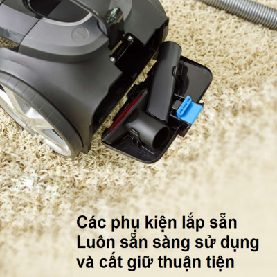 Máy hút bụi cao cấp Philips PowerPro Expert FC9735/81 1800W - Hàng Nhập Khẩu