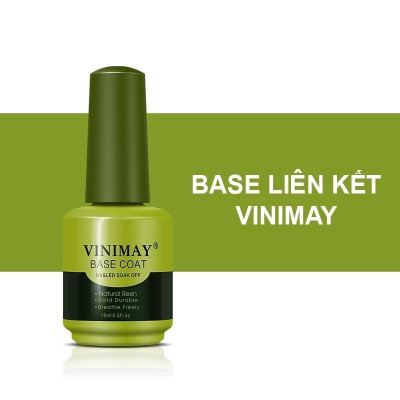 [Loại Rẻ Cho Học Viên] Bộ Vinimay Base Top Cứng Móng Kiềm Dầu, Top Loang Top Lỳ Top Bóng Top Kim Cương, Tạo Độ Bóng Cho Móng Chai 15ml Làm Nail