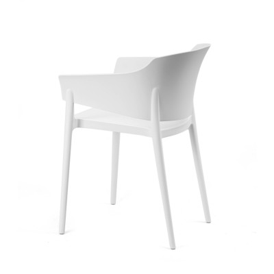 Ghế nhựa đúc, ghế sân vườn có tay vịn