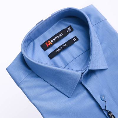 Áo sơ mi tay ngắn Khatoco