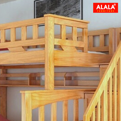 Giường tầng ALALA103 cao cấp/ Miễn phí vận chuyển và lắp đặt/ Đổi trả 30 ngày/ Sản phẩm được bảo hành 5 năm từ thương hiệu ALALA/ Chịu lực 700kg