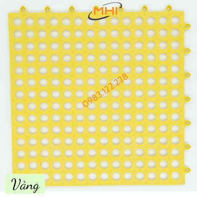 Thảm nhựa lót sàn nhà vệ sinh MHI. Vỉ nhựa lót sàn chống trơn Trải Sàn Nhà Tắm/Vệ Sinh/Nhà Bếp.