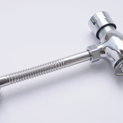 Van xả nhấn bồn tiểu nam (Bạc)