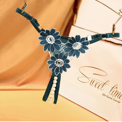  Quần lót lọt khe xẻ đáy không đáy phối ren sexy hở đáy gợi cảm dành cho nữ