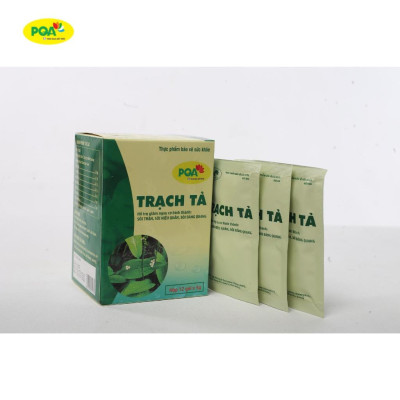Trạch Tả PQA Giúp Thanh Nhiệt Lợi Niệu, Hỗ Trợ Giảm Nguy Cơ Hình Thành Sỏi Thận Hộp 12 Gói