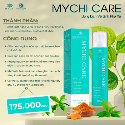3 LỌ Dung dịch vệ sinh Mychi care - làm sạch, mát, khô thoáng như xông hơi