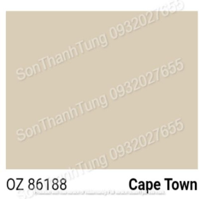 OEXPO ZOCO ANTI-FADE UV FOR EXTERIOR – SƠN NGOẠI THẤT CAO CẤP CHỐNG THẤM & BỀN MÀU VƯỢT TRỘI- OZ 86188