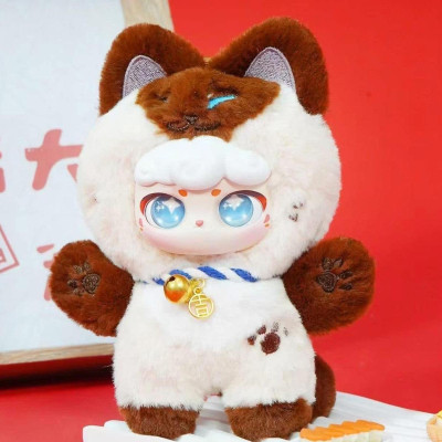 Thú Bông Lucky Meow Plush Doll - Plush Toy CX-2411 (Sản Phẩm Bên Trong Là Ngẫu Nhiên)