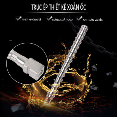 Máy ép dầu thực vật gia đình AOSIDA 888A Thương hiệu Anh Quốc 750W-1000W, ép 3-6kg/giờ - Hàng Nhập Khẩu, Bảo Hành 1 Năm