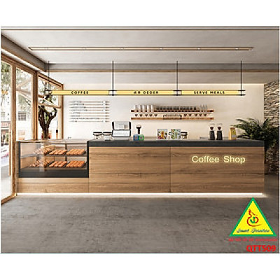 Bàn thu ngân, bàn lễ tân, bàn tính tiền bằng gỗ MDF QTT509- NỘI THẤT LẮP RÁP VIENDONGADV